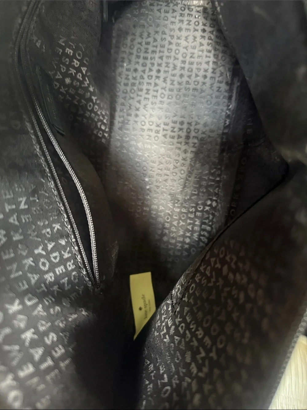 Kate Spade Glitter Black Handbag